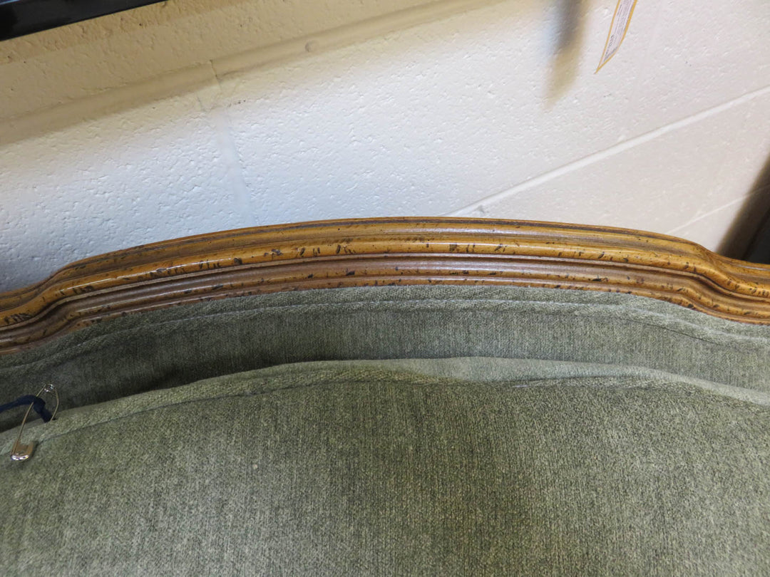 Baker Bergere Chair & Ottoman