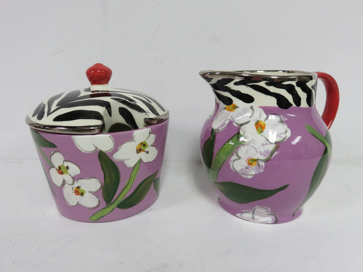 Droll Designs Cream & Sugar