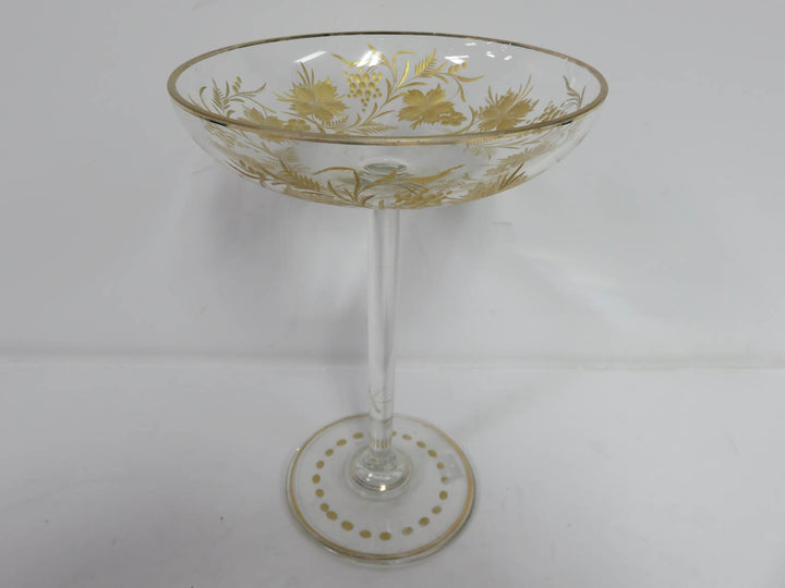 Moser Glass Compote