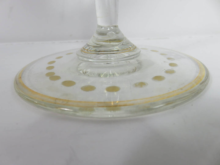 Moser Glass Compote