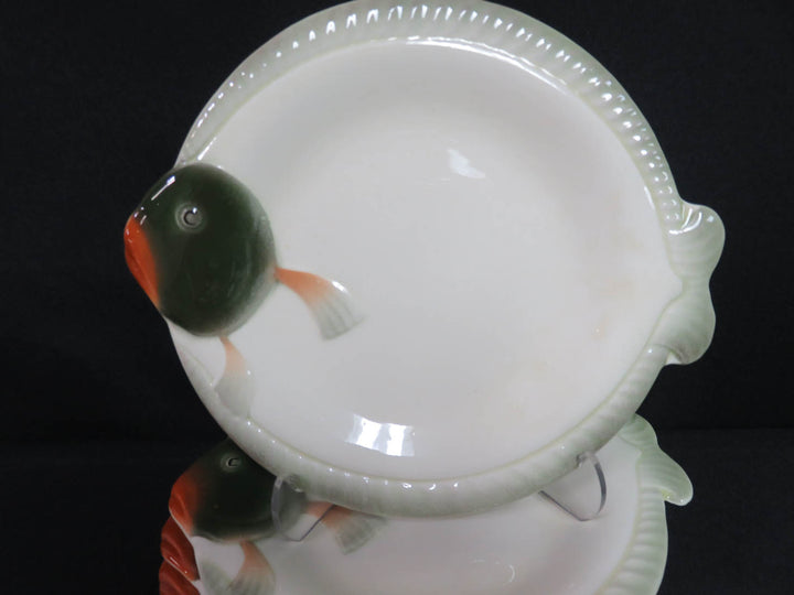 Vintage Czechoslovakian Fish Dish Set