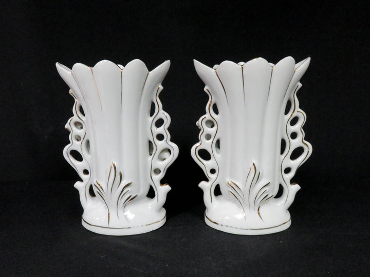 Haruta Floral and Gold Vases