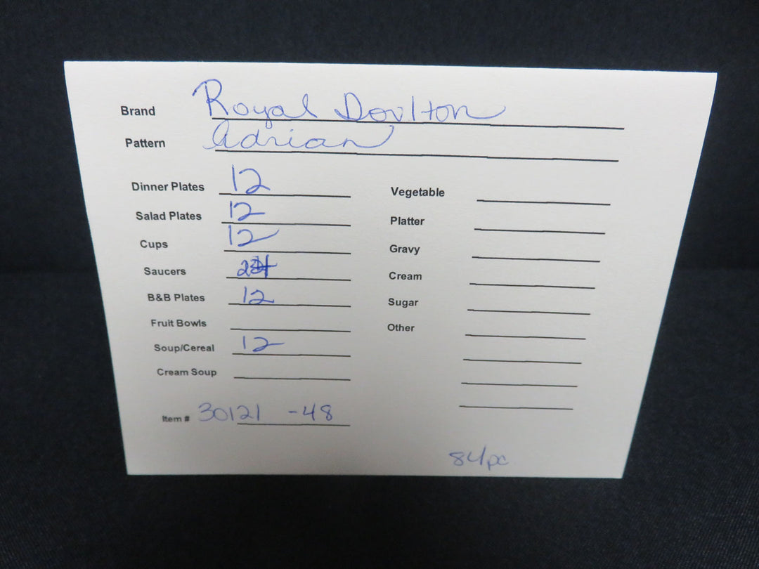 Royal Doulton China Set