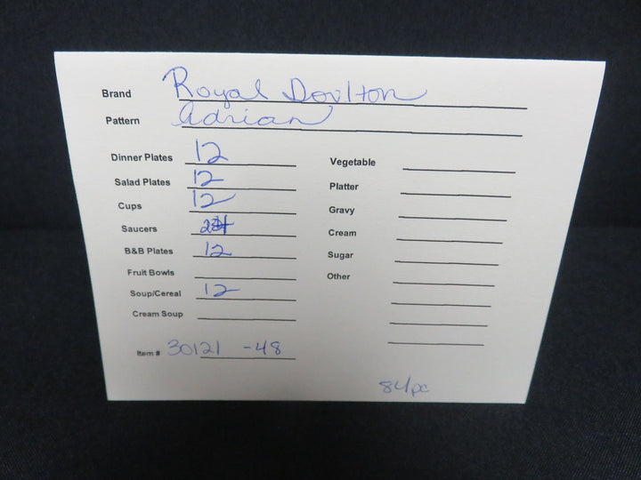 Royal Doulton China Set