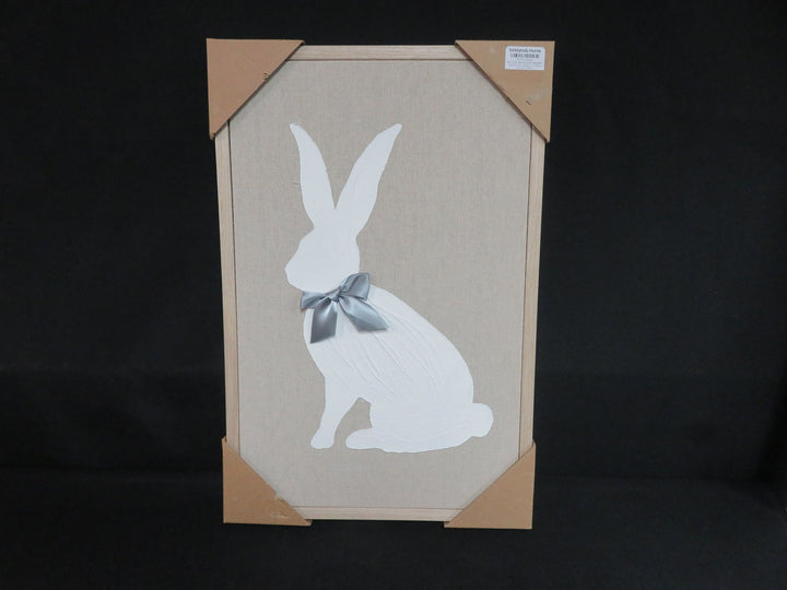 Kirkland's Stucco Bunny on Canvas