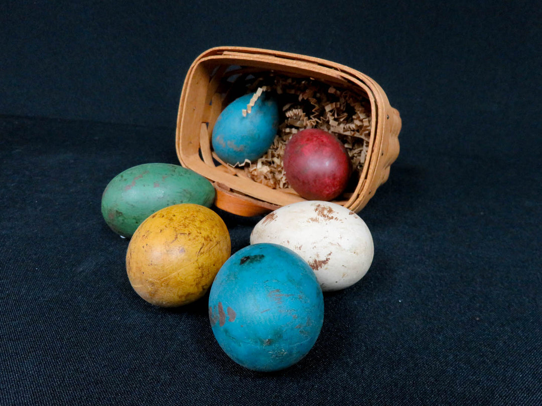 Longaberger Basket with Eggs