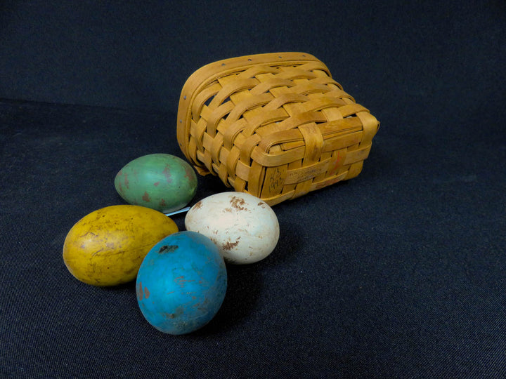 Longaberger Basket with Eggs