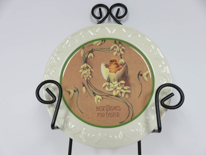 Ganz Easter Plates and Rack