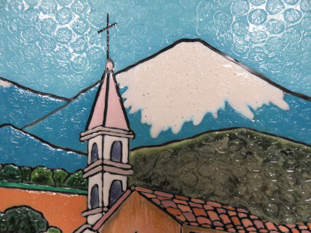 Mexican School Enamel Artwork