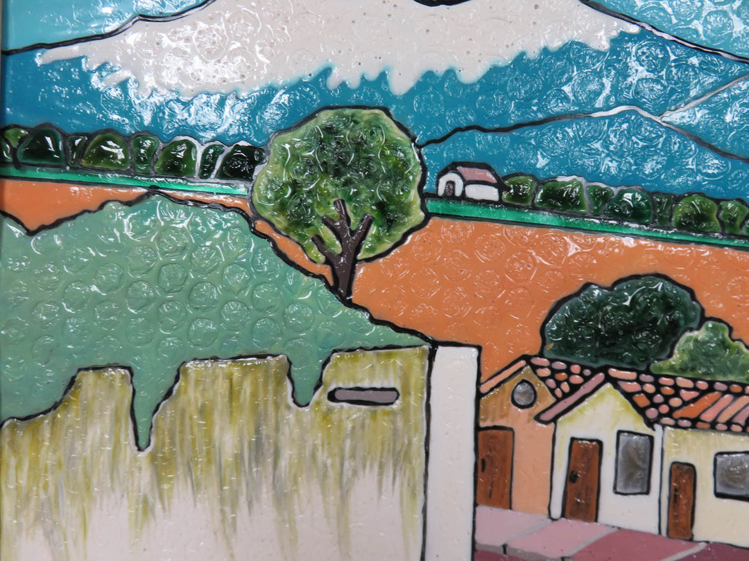 Mexican School Enamel Artwork