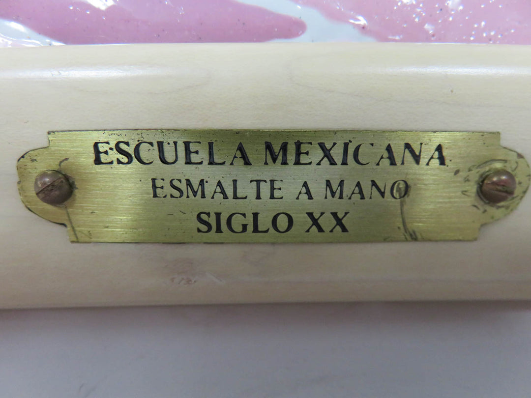 Mexican School Enamel Artwork