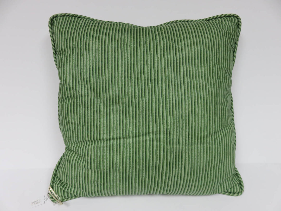 Pair of Green Throw Pillows