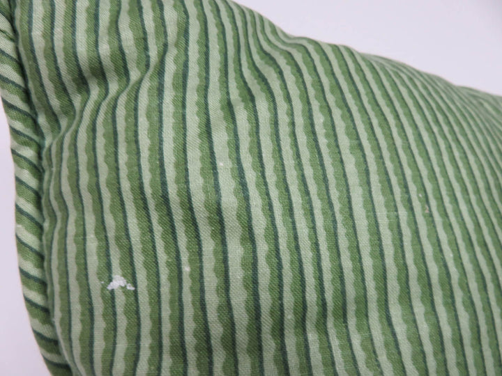Pair of Green Throw Pillows