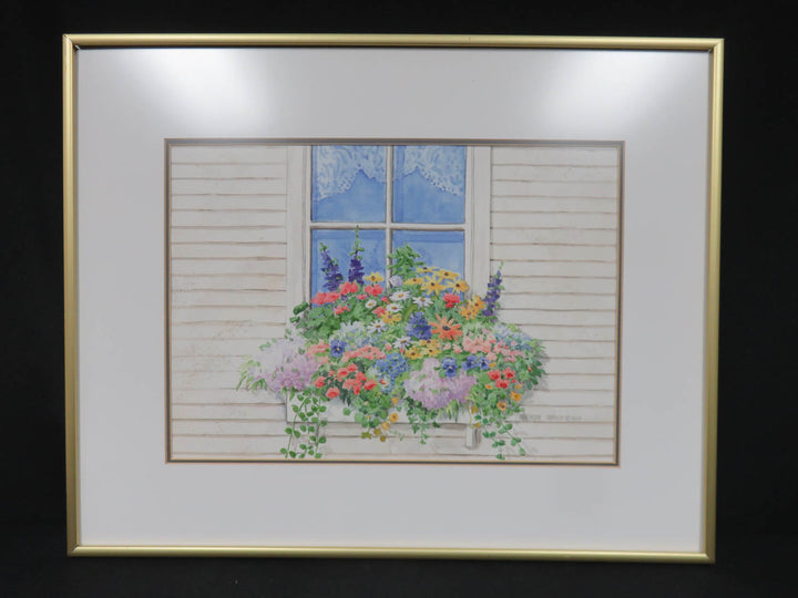 "Window Box Flowers"