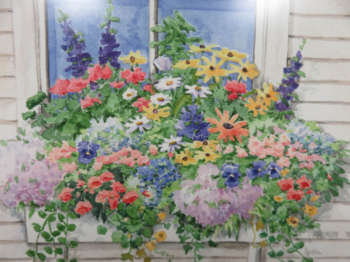 "Window Box Flowers"