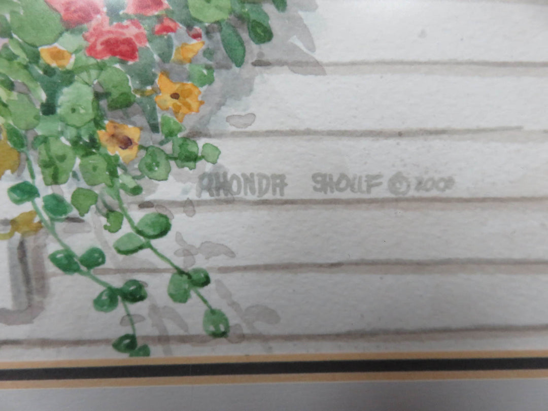 "Window Box Flowers"