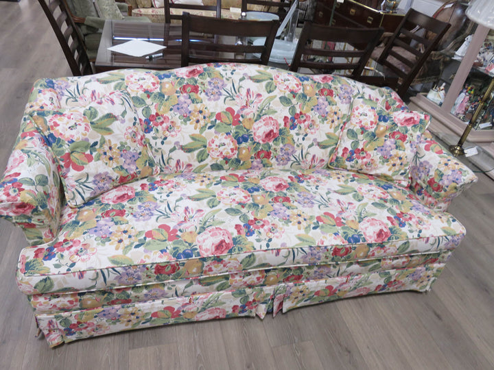 Multicolored Floral Sofa