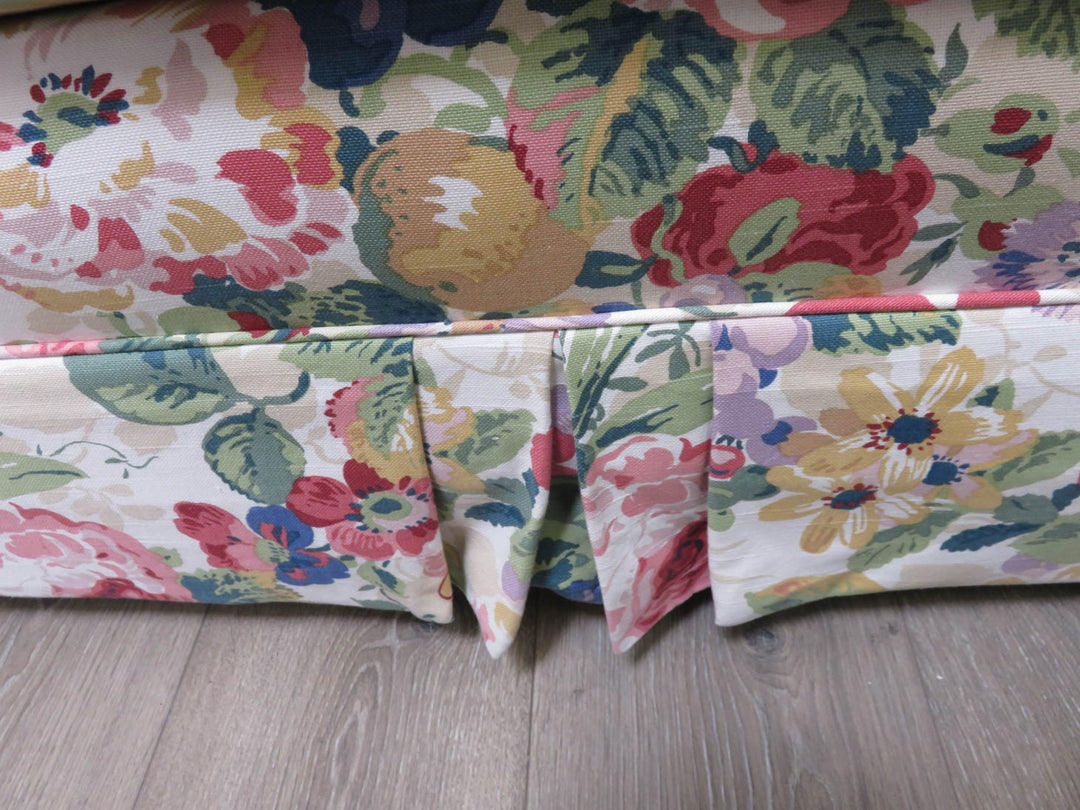 Multicolored Floral Sofa