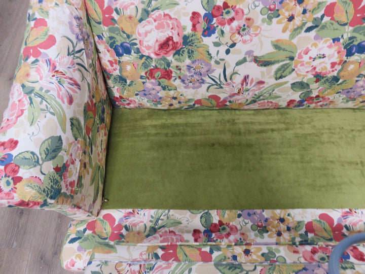 Multicolored Floral Sofa