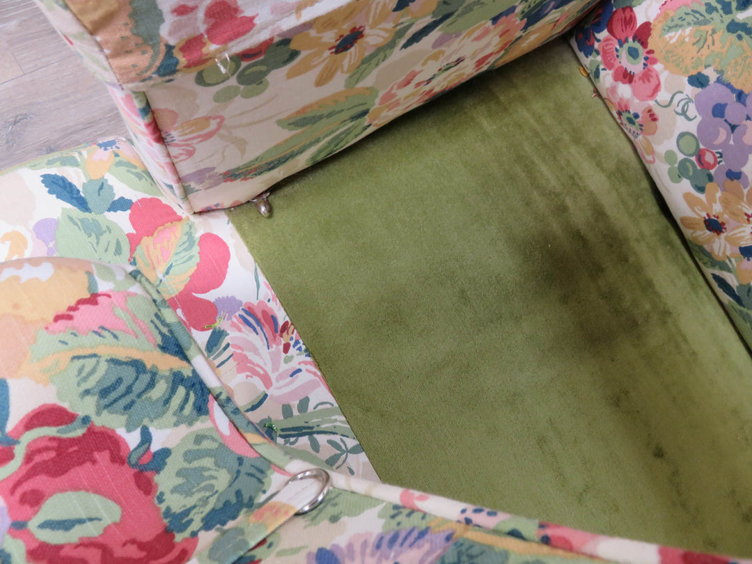 Multicolored Floral Sofa