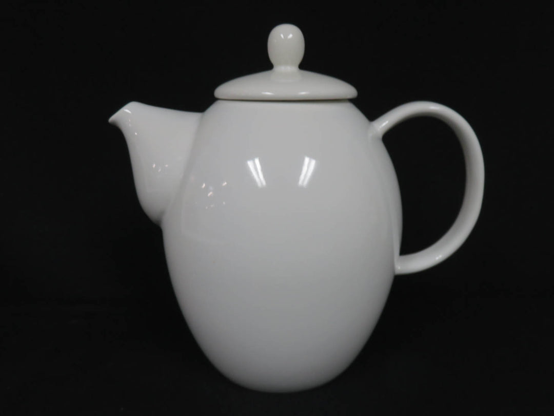 White Ceramic Teapot