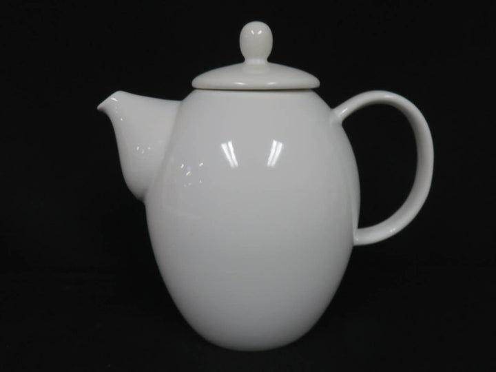 White Ceramic Teapot