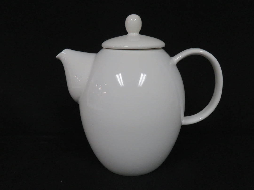 White Ceramic Teapot