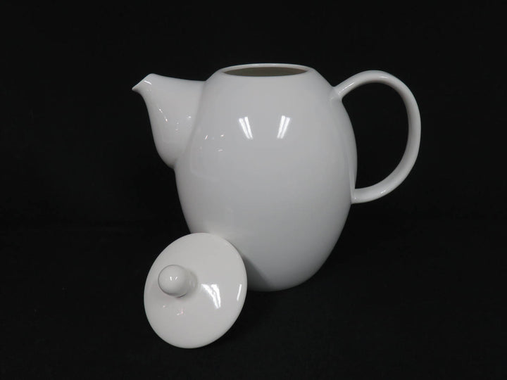 White Ceramic Teapot