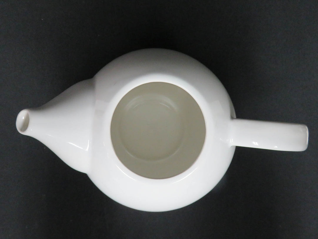 White Ceramic Teapot