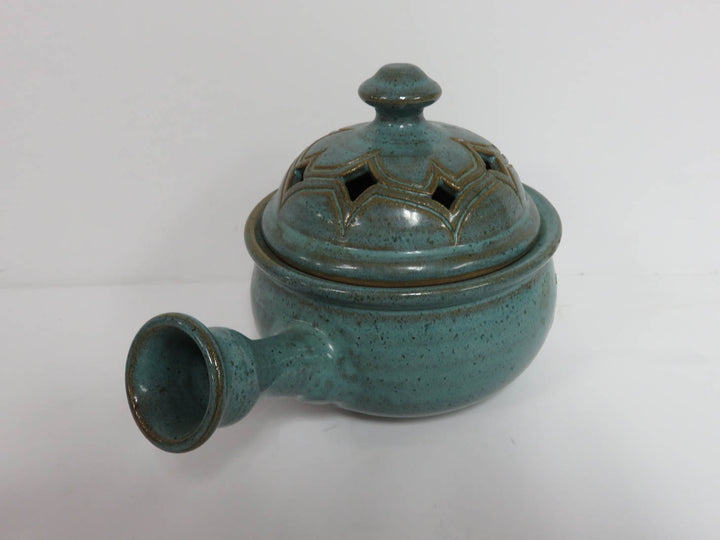 Pottery Covered Bowl