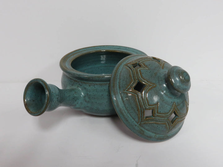 Pottery Covered Bowl