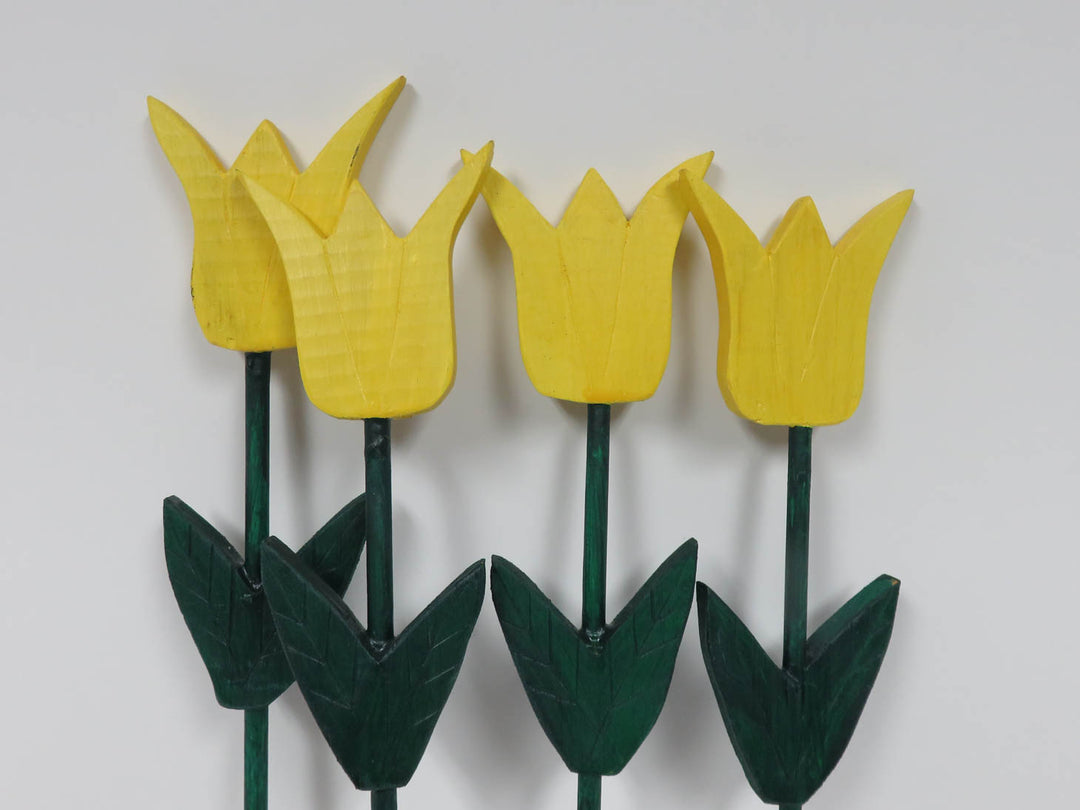 Wooden Tulips