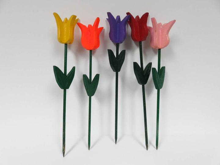 Wooden Tulips