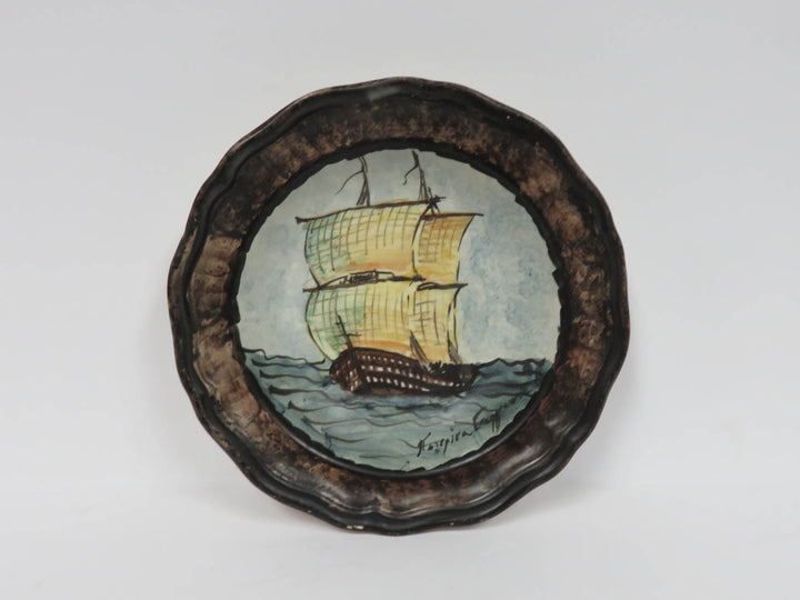 Decorative Ship Plate