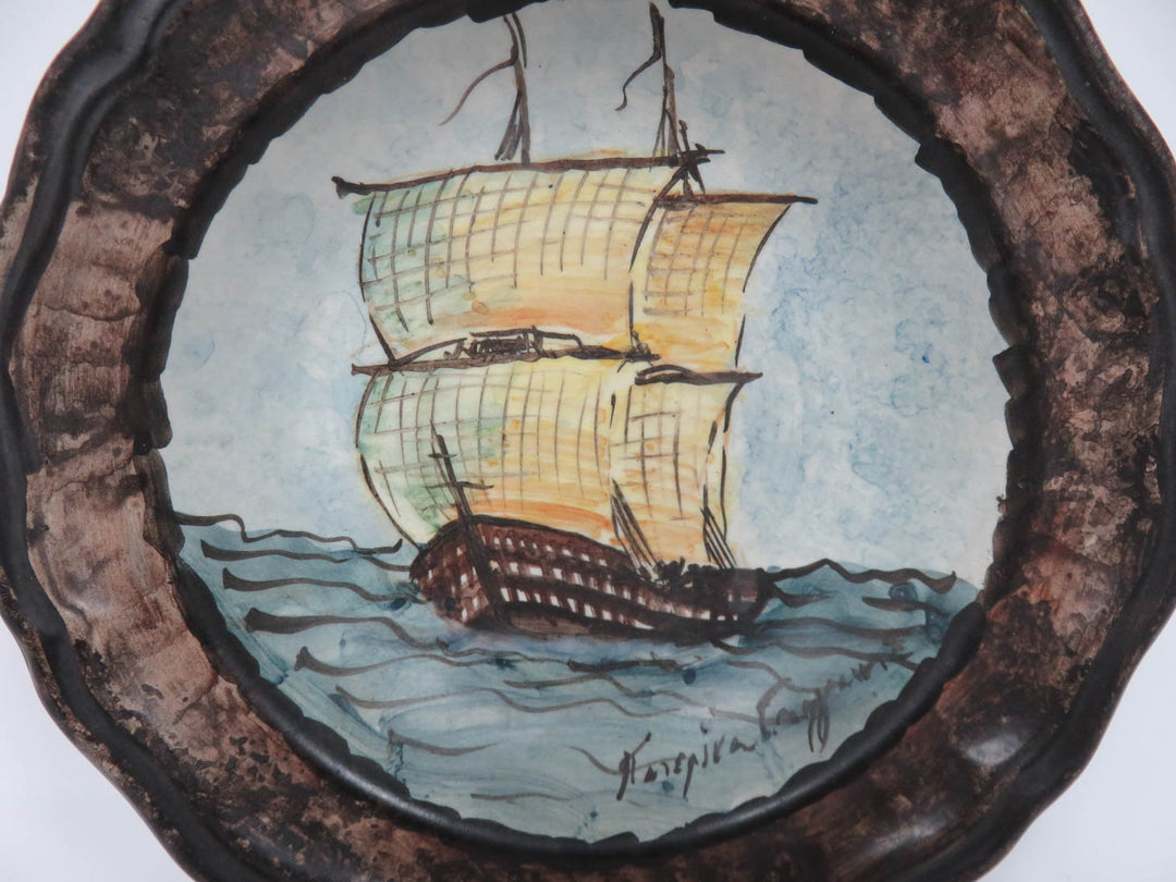 Decorative Ship Plate