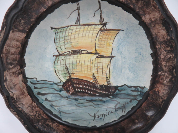 Decorative Ship Plate