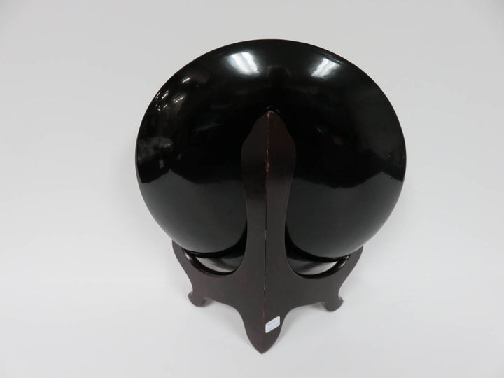 Decorative Asian Theme Plate & Stand