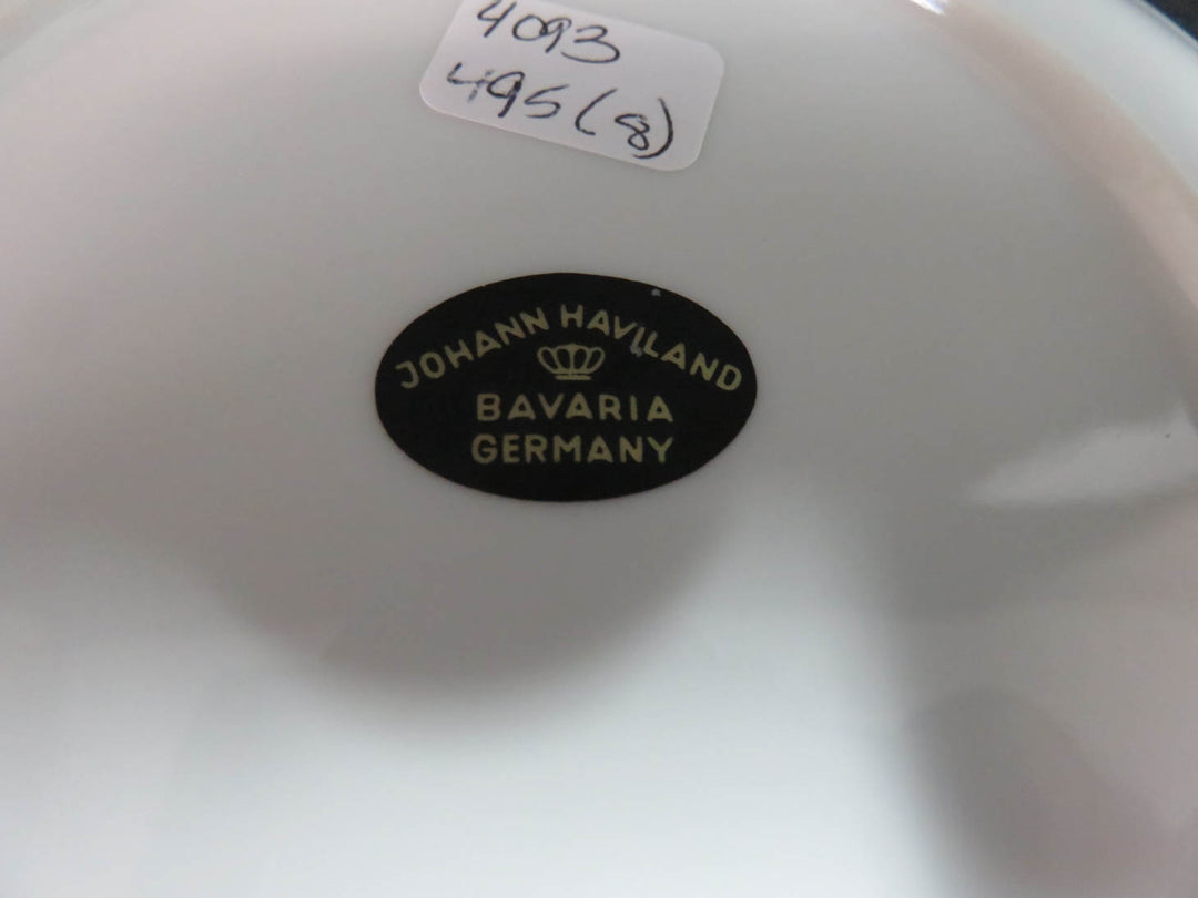 Haviland Summer Rose Appetizer Plates