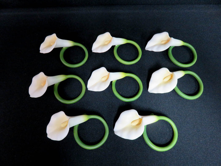 Calla Lily Napkin Rings