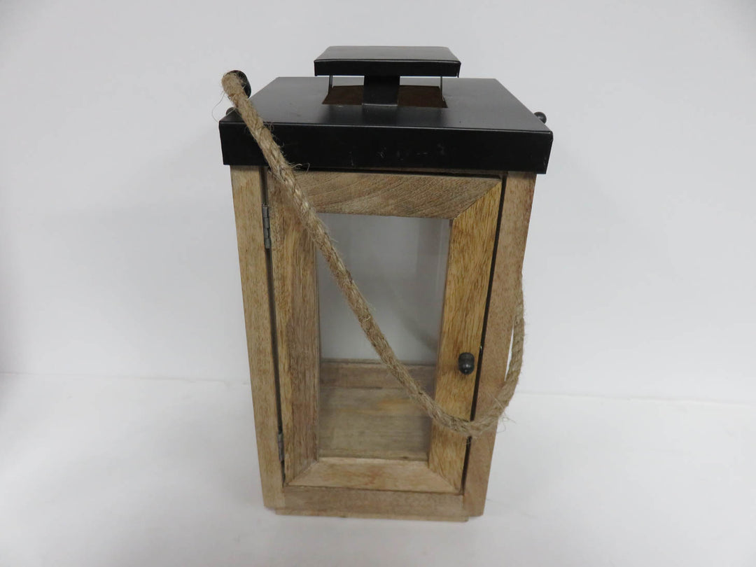 Mikasa Mango Wood  Lantern Duo