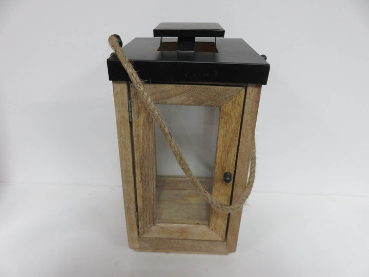 Mikasa Mango Wood  Lantern Duo