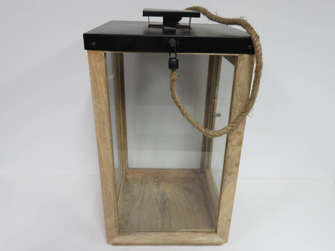 Mikasa Mango Wood  Lantern Duo