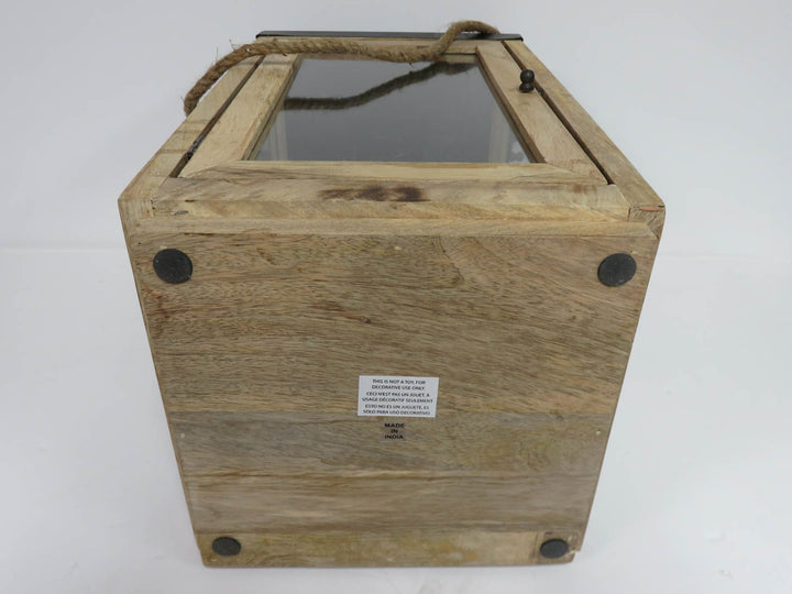 Mikasa Mango Wood  Lantern Duo