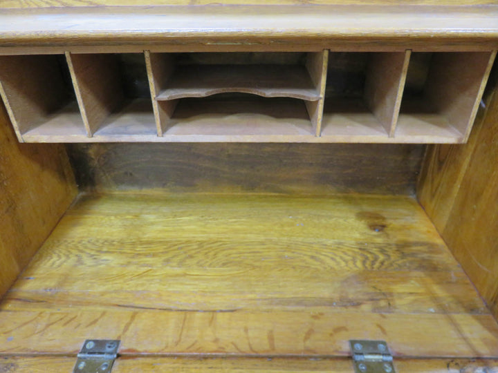 Petite Oak Slant Top Desk