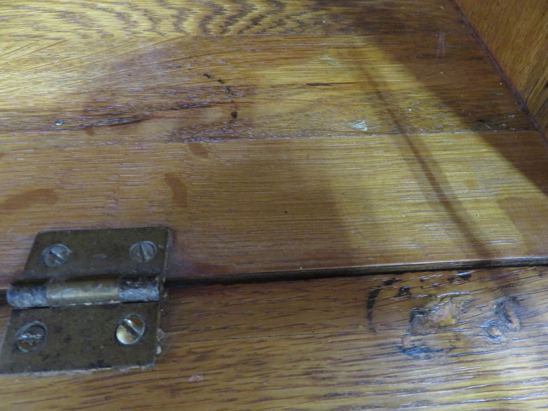 Petite Oak Slant Top Desk