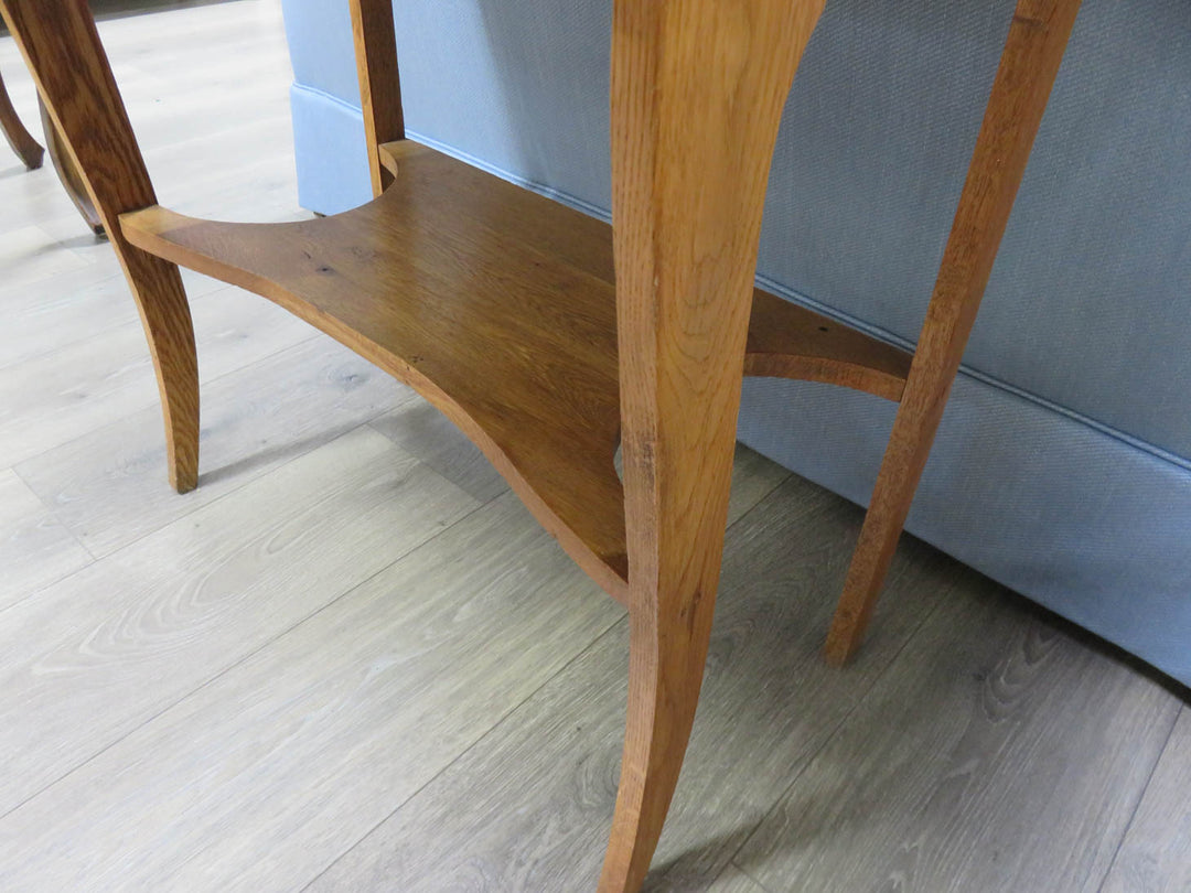 Petite Oak Slant Top Desk