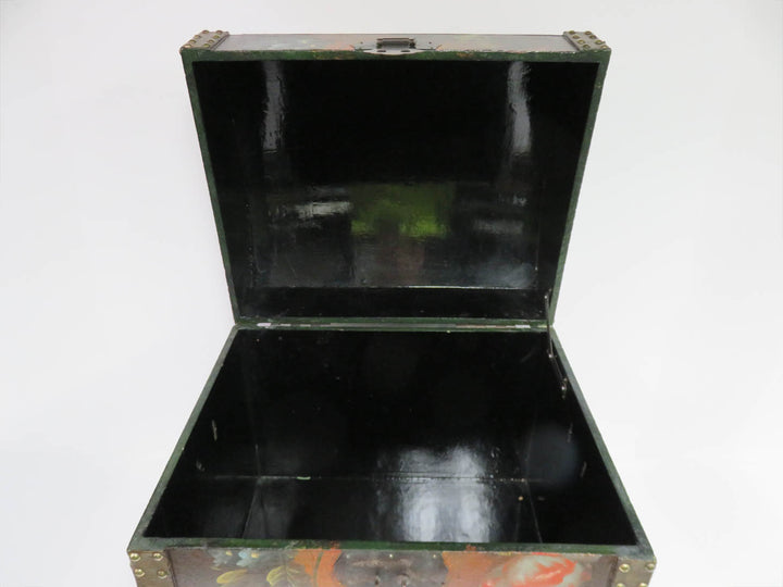 Painted Floral Chest