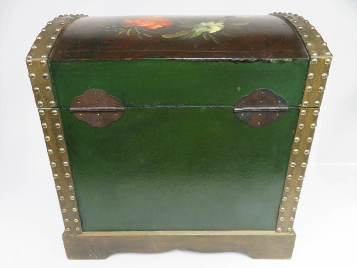 Painted Floral Chest