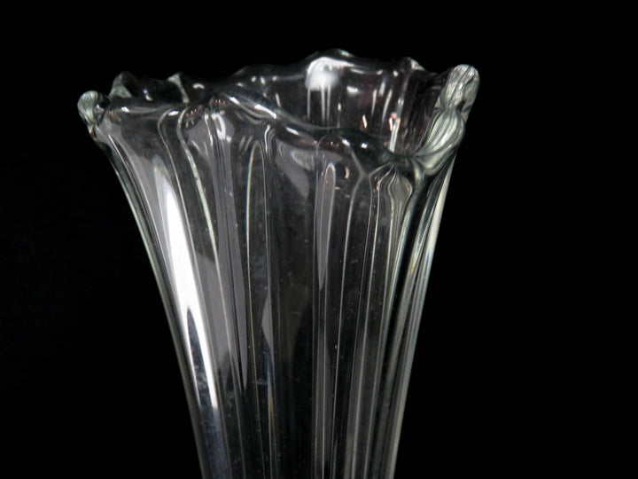 Fluted Tall Vase