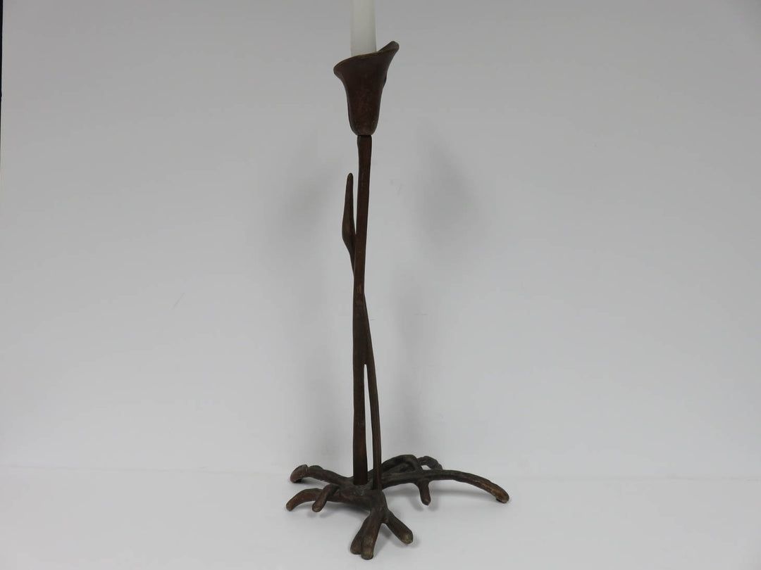 Nelles Bronze Candlestick